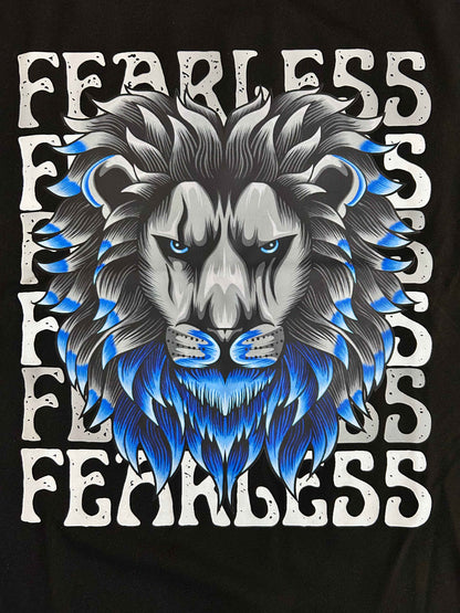 Men Premium Breathable T-Shirts - Fearless Lion Digital Printed