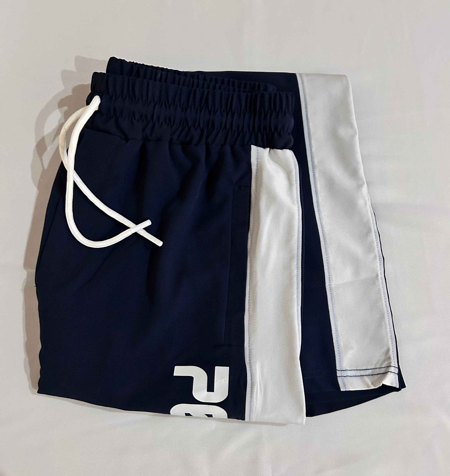 Signature Side Stripe Active Wear Trousers – Navy Blue