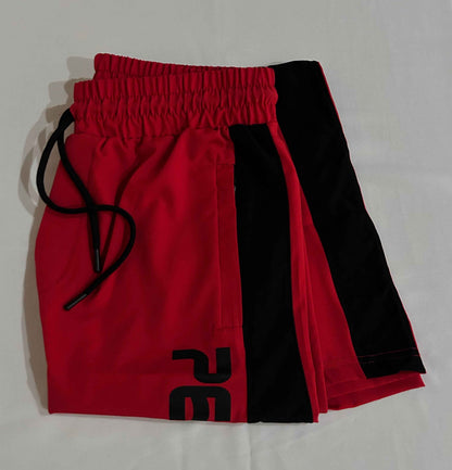 Signature Side Stripe Performance Trousers – Cherry Red