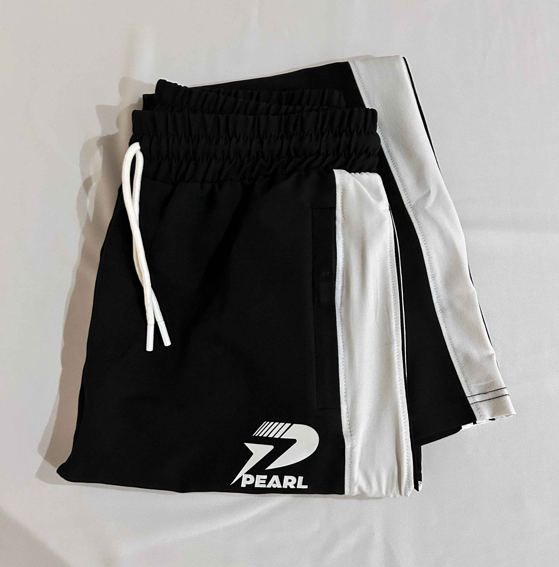 Jet Black Active Wear Trousers – Single Side Pocket